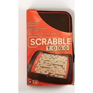 Scrabble To Go Board Game New in package Family fun game night